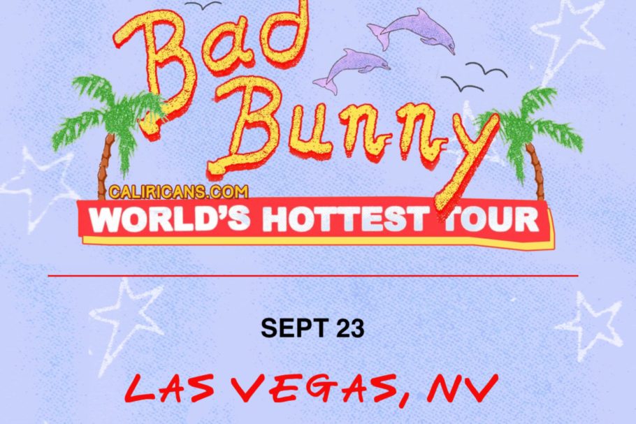 2022 Bad Bunny - Worlds Hottest Tour - Las Vegas NV