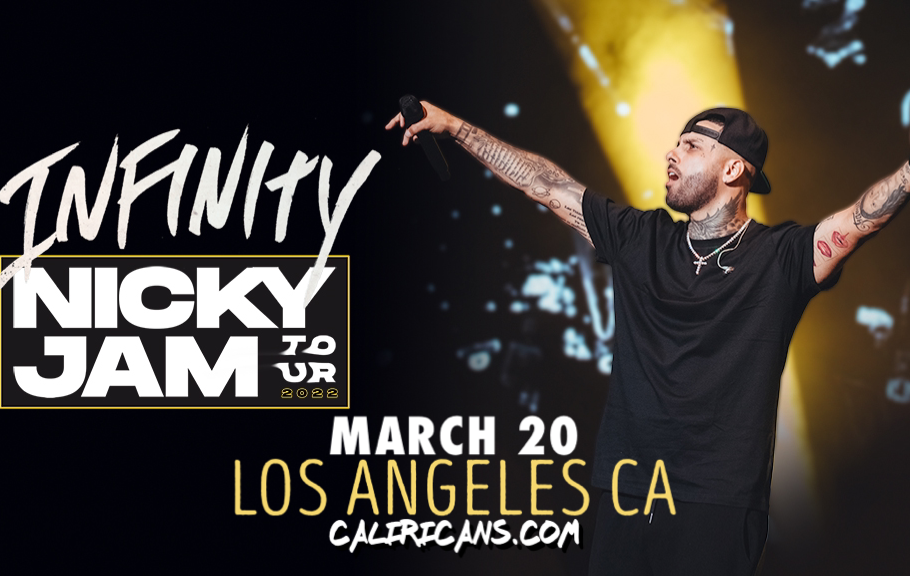 Nicky Jam Infinity Tour 2022 - Los Angeles CA