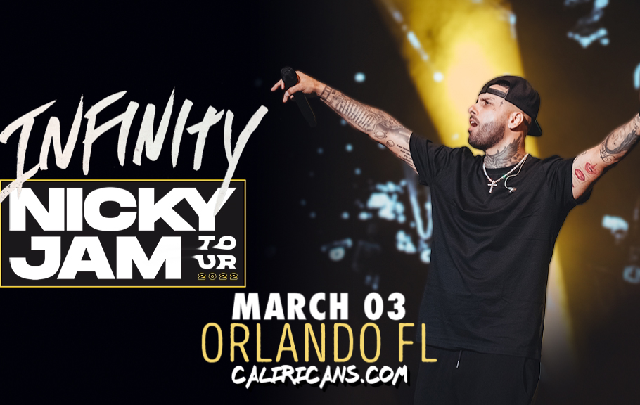 Nicky Jam Infinity Tour 2022 - Orlando FL